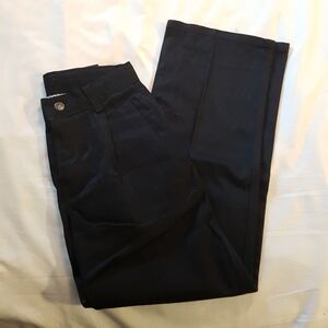 Chaps boys size 10 slim pants black dress pants school approved NEW